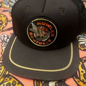 Howler Brothers Black Trucker Hat